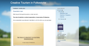 Creative Tourism in Folkestone